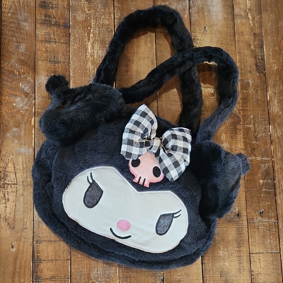 Handbags - Kuromi Plush Handbag